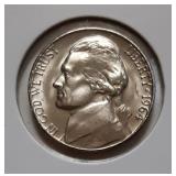 UNC JEFFERSON NICKEL-1964-D