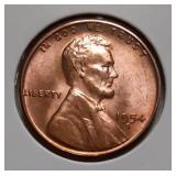UNC WHEAT CENT- 1954-S