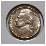 UNC JEFFERSON NICKEL-1961-P