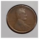 WHEAT CENT- 1917-P