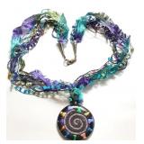 NECKLACE WITH CLASP MARKED 925