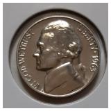 PROOF JEFFERSON NICKEL-1963-P