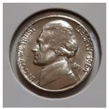 UNC JEFFERSON NICKEL-1964-P
