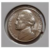 UNC JEFFERSON NICKEL-1960-D