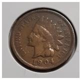 INDIAN HEAD CENT-1904-P