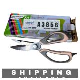 Pink Multi Functional Kitchen Scissors New