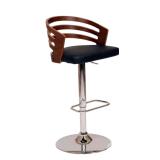 Black  Leather Adjustable Swivel Chair New in Box