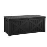 Black Outdoor Large Deck Box New in Box