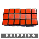 2 Vintage Cube 3x3 Inch Brain Teasers