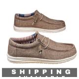 Footwear Mens Casual Canvas Loafers Size 7 1/2 New