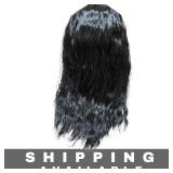Black Natural Curly Wavy Hair Synthetic Wig New