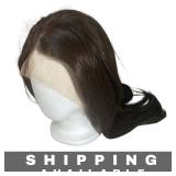 Wig Lace Front Brown Long Straight New