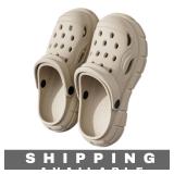 2 Pairs Clogs Men Sandals Sizes 7 1/2 & 9 1/2 New