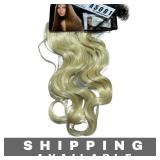 Long Wavy Blonde Clip-in Hair Extension New