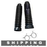 Lot of 2 Motorcycle Rubber Shocker Fork Protectors
