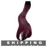 Ombre Burgundy Remy Human Hair Extensions