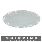 Oval Platter 16 Inch Grapevine Embossed White New