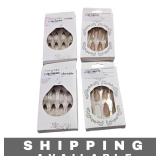 4 Boxes Almond Press On Nail Kit Classic
