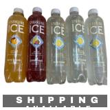 Lot of 5 Ice Sparkling Water Zero Sugar 17 fl oz