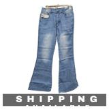 Women's Light Wash High Waisted Flare Jeans Small