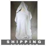 Hooded Top Cape Sleeve White New