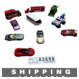 Lot of 10 Toy Vehicles Hot Wheels & Matchbox