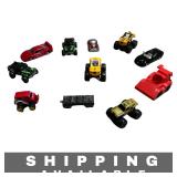 Lot of 11 Toy Cars & Trucks Hot Wheels & Matchbox