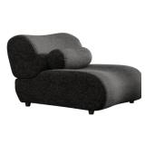 Black Modular Sofa w/ Moveable Headrest New in Box