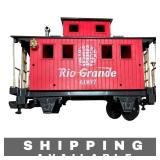 Caboose Train Car Rio Grande EZTEC G Gauge