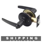 Black Privacy Reversible Door Knob New