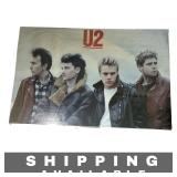 Vintage U2 War Album Era Band Poster 34 1/2 x 23