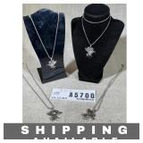 4 Pegasus Pendant Necklaces Winged Horse New