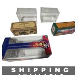 Lot of 5 Die Cast Model Vehicle Boxes Only