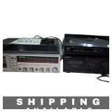 As Is Stereo Equipment for Parts Turntables