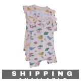 4 Unisex Baby Onesies Size 3-6 Months New