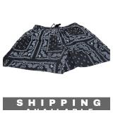 Shorts Drawstring Paisley Bandana Print Men L New