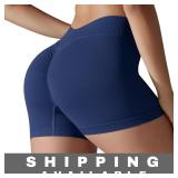 Shorts Cycling High Waisted Butt Lifting S