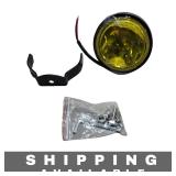Fog Light LED Motorcycle Yellow DC12-48V NIB
