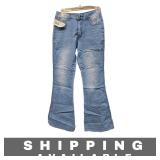 Women's Light Wash High Waisted Flare Jeans Small