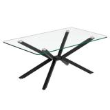 Rectangular Glass Dining Table New in Box