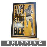 Muhammad Ali Framed Poster Wall Art 25 x 38 Inch
