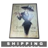 Barrett Chad New York Socialite Framed Art