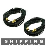 Set of two RF Coax Extension Cables SMA Connectors