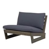 Grey Acacia Wood Frame with Cushion New in Box