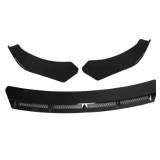 Glossy Black Front Bumper Lip Spoiler