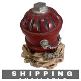 Vanmark Fire Hydrant Bank Red Hats of Courage