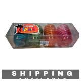 Summer Splash 4 Piece Colorful Tumbler Set NIB