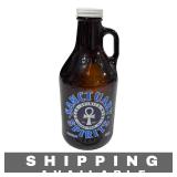 Amber Glass Beer Growler Jug Sanctuary Spirits