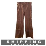 Pants Wide Leg High Waisted Brown M New