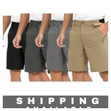Shorts Golf Flat Front Stretch Men Lot of 4 New